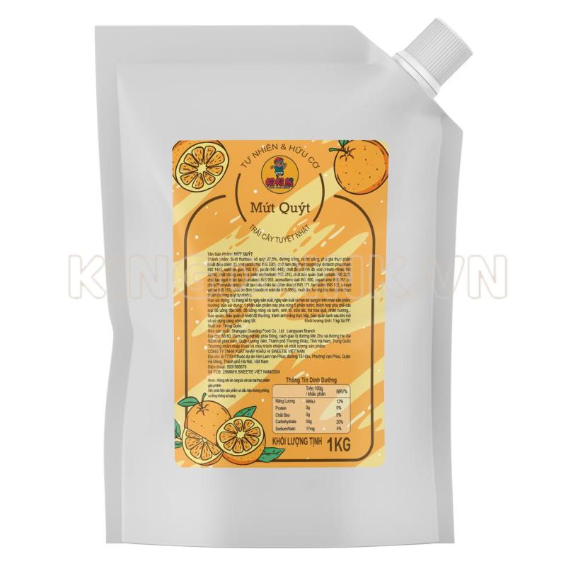 Lermao - Mứt Quýt - 1kg