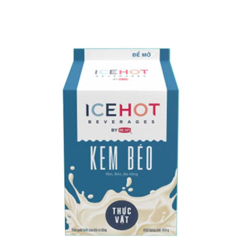 Rich Kem Béo Thực Vật - Rich’s Ice Hot - 454g